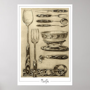 Alphonse Mucha Zedign Art Poster nº 55