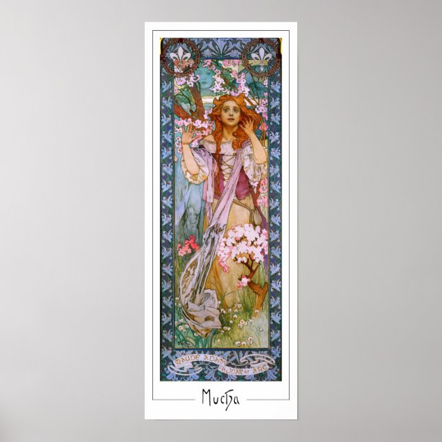 Alphonse Mucha Zedign Art Poster nº 96 (Frente)