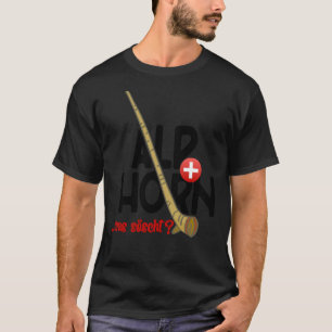 Alphorn Suiça What Meias Classic T-Shirt