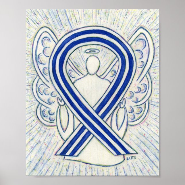 ALS Awarbon Angel Art Poster (Frente)