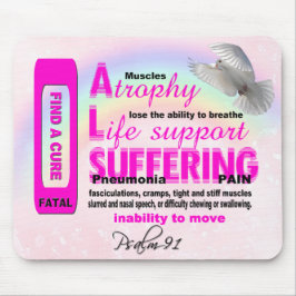 ALS Confia em Deus Mousepad