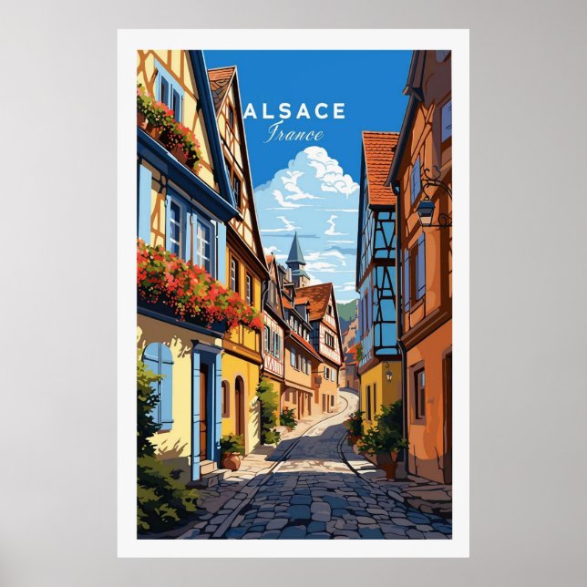Alsace France Poster (Frente)