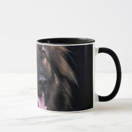Alsatian do cão de german shepherd da caneca
