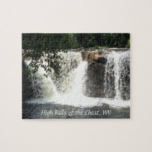 Altas quedas de Quebra-cabeça de cascata WV