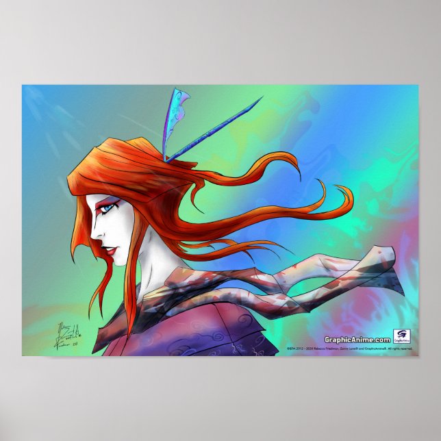 AltDelta: Poster de Red Geisha (Frente)