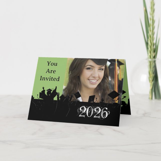 Alteração de Cor e Ano do Convite de Graduação (Frente)