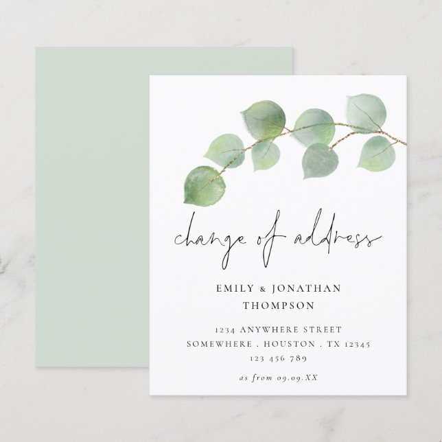 Alteração de Endereço do Script Eucalyptus de Orça (Frente/Verso)