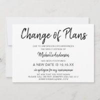 Alteração de Planos 16 Doce com RSVP