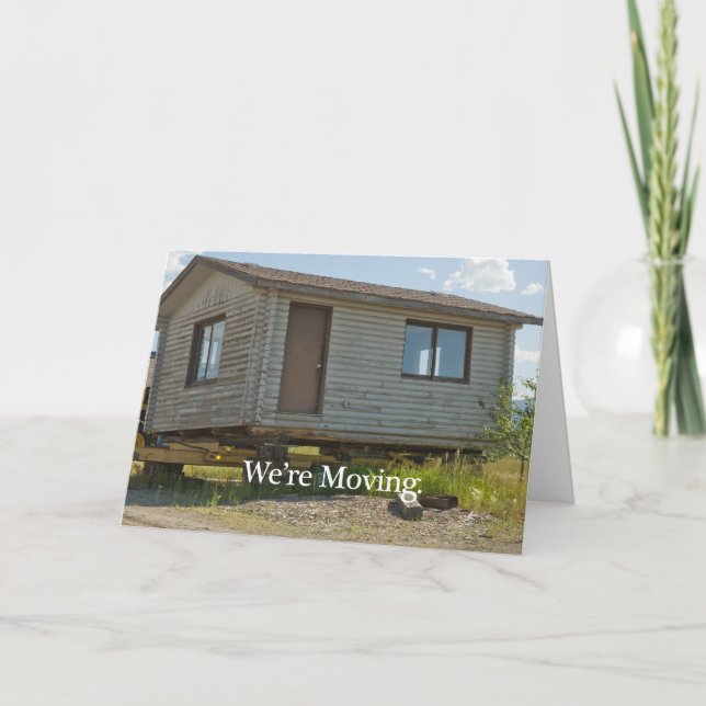 Alteração do Cartão de Endereço: Estamos a Mover 2 (Frente)