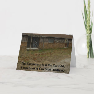 Alteração do Cartão de Endereço: Guestroom