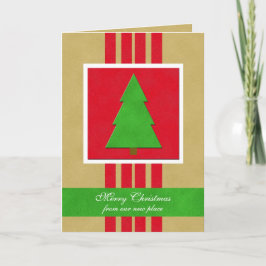 Alteração do Cartão de Natal de Endereço