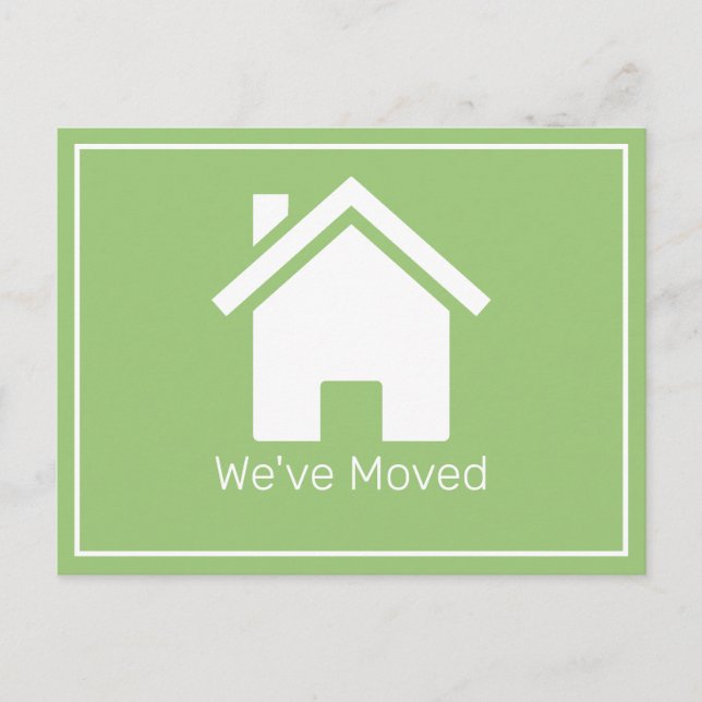 Alteração do Cartão de Posto da Casa do Endereço (Frente)