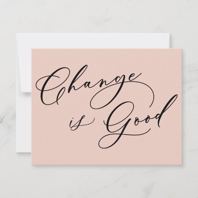 Alteração Elegante é um Anúncio de Movimentação do (Frente)