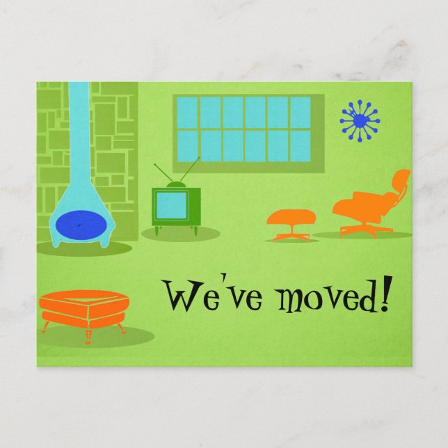 Alteração moderna do cartão postal do meio século (Frente)