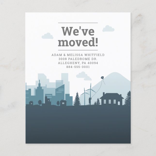 Alteração Moderna do Orçamento de Endereço que Mud (Frente)