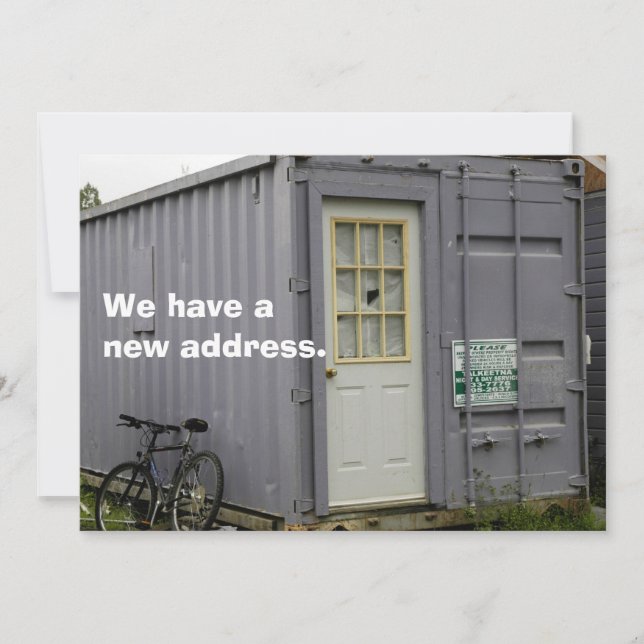 Alteração Privada do Cartão de Endereço: Página In (Frente)