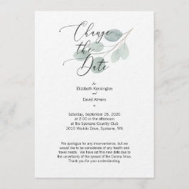 Alterar o casamento do cartão de data