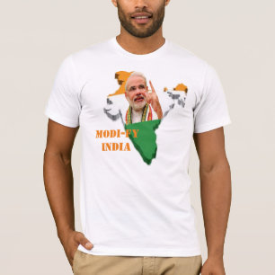Altere India, t-shirt de Narendra Modi PM India