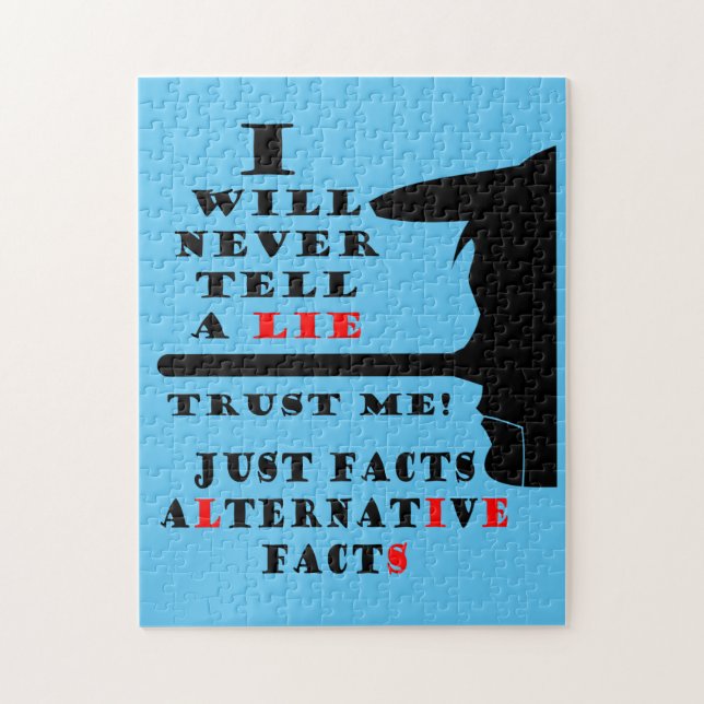 Alternativo de Fatos de Quebra-cabeça de Longa Nar (Vertical)