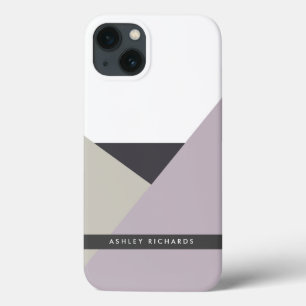 Althea Lilac Asbtract - Mini Caso Personalizado do