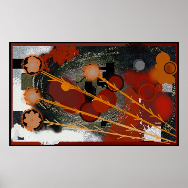 altitude - Abstrato Poster (Frente)