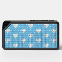 Alto-falante bluetooth padrão corações