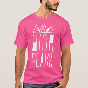 Altos Picos Montanhas Adirondack Caindo Camisa