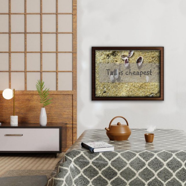 Altura é sabedoria mais barata dizendo poster (Criador carregado)