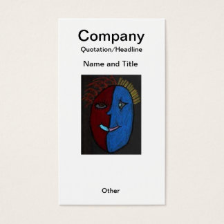 Altura personalizada inspirada/Cartão de visita