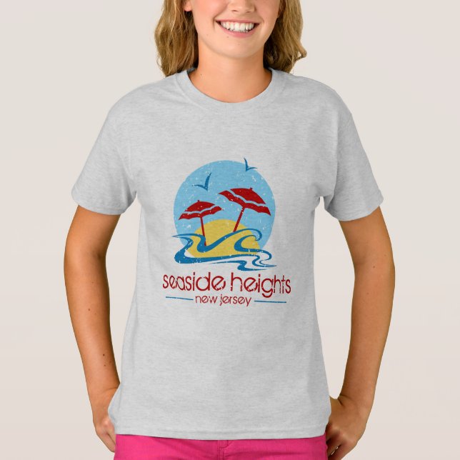 Alturas do beira-mar, t-shirt de NJ (Frente)