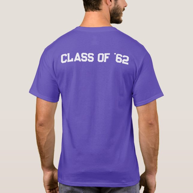 Alunos Classe de Camisa T de 1962 (Verso)