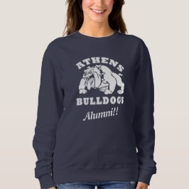 Alunos dos Bulldogs Atenas!! Camiseta de suor de m