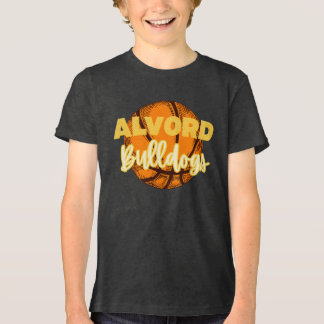 Alvord TX Bulldog T-Shirt de Basquete