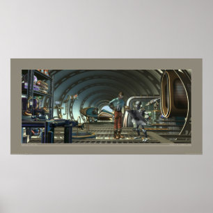 "Alvorecer de um dia novo" poster (32x16")