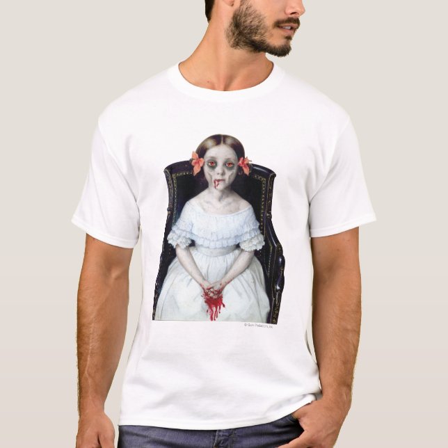 Alvorecer do t-shirt das mulheres de Dreadfuls (Frente)