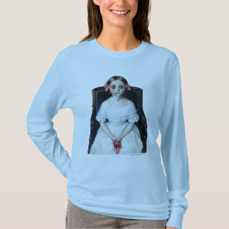 Alvorecer do t-shirt longo da Capa das mulheres de