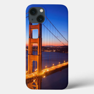 Alvorecer sobre a ponte de San Francisco e de