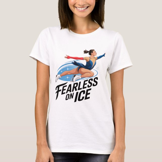 Alysa Liu Inspired Figure Skating T-Shirt  (Frente)