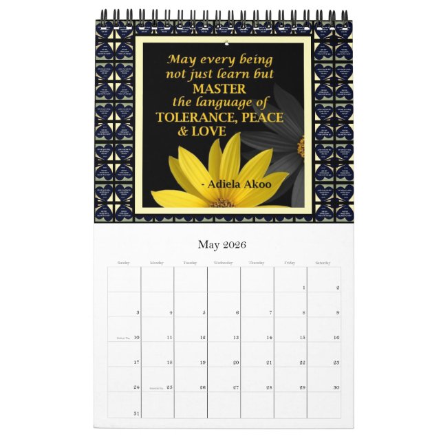 AMA o que você está fazendo no calendário da poeta (Maio 2026)