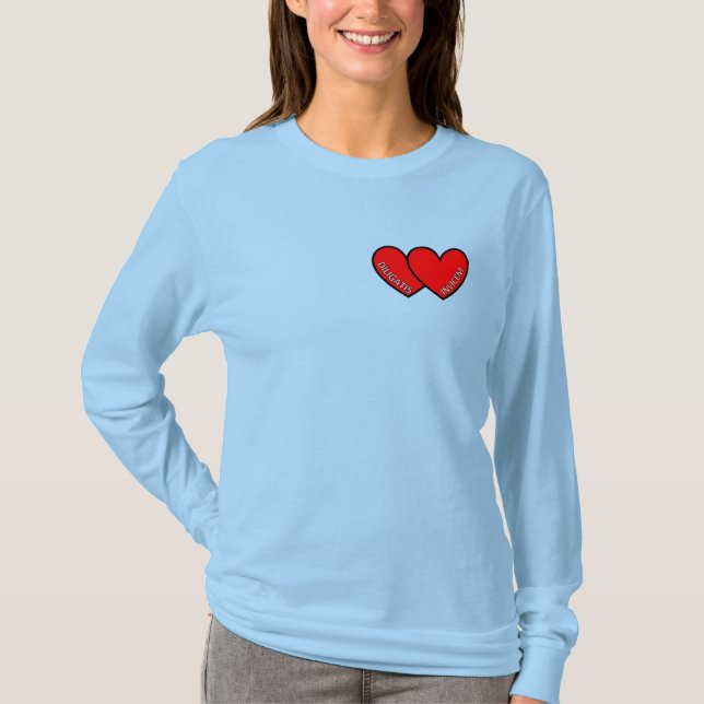 AMA OUTRA T-Shirt de manga longa para mulheres (Frente)