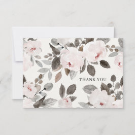 Amado Cartões de agradecimentos de Rosas Rosa