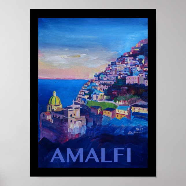 Amalfi Itália - Poster (Frente)