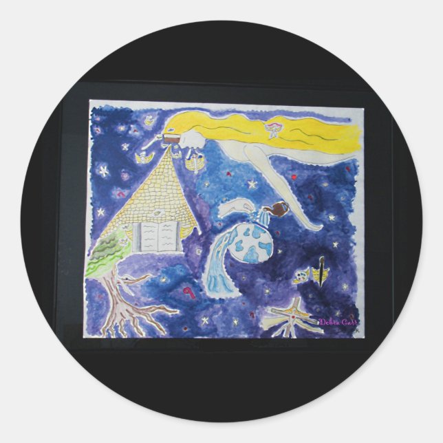 Amanhã Nunca Conhece o adesivo (Frente)