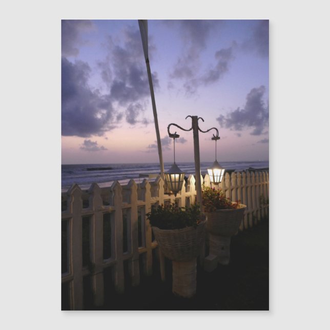 Amanhecer na praia (Frente)