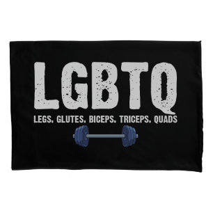 Amante da academia LGBTQ Pernas Glúteos Bíceps Trí