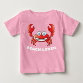 Amante da Praia - T-Shirt de Jersey Fino Baby