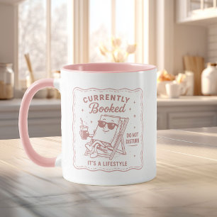 Amante de Livros Divertido Caneca de Café Reservad