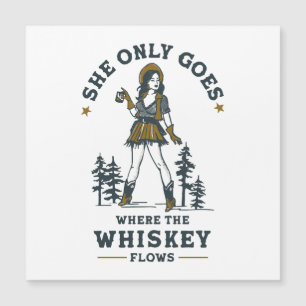 Amante de Whisky Engraçada Caubói Vintage