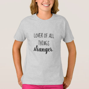 Amante do t-shirt da campainha de todas as meninas