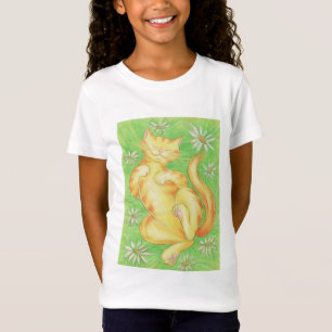 Amante "Purrfect de Sun!" o t-shirt caçoa a bonec